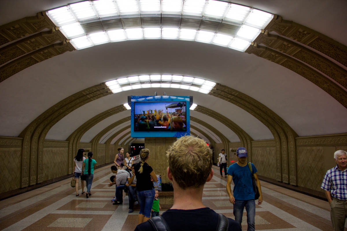It took 23 years to built but the Almaty metro works excellent!