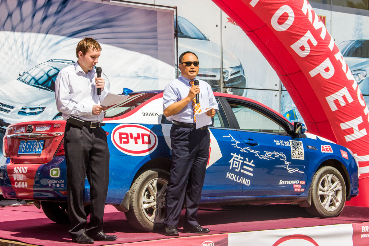 Mr. Isbrand Ho, Managing Director BYD Europe, gave an inspiring speech at the event!
