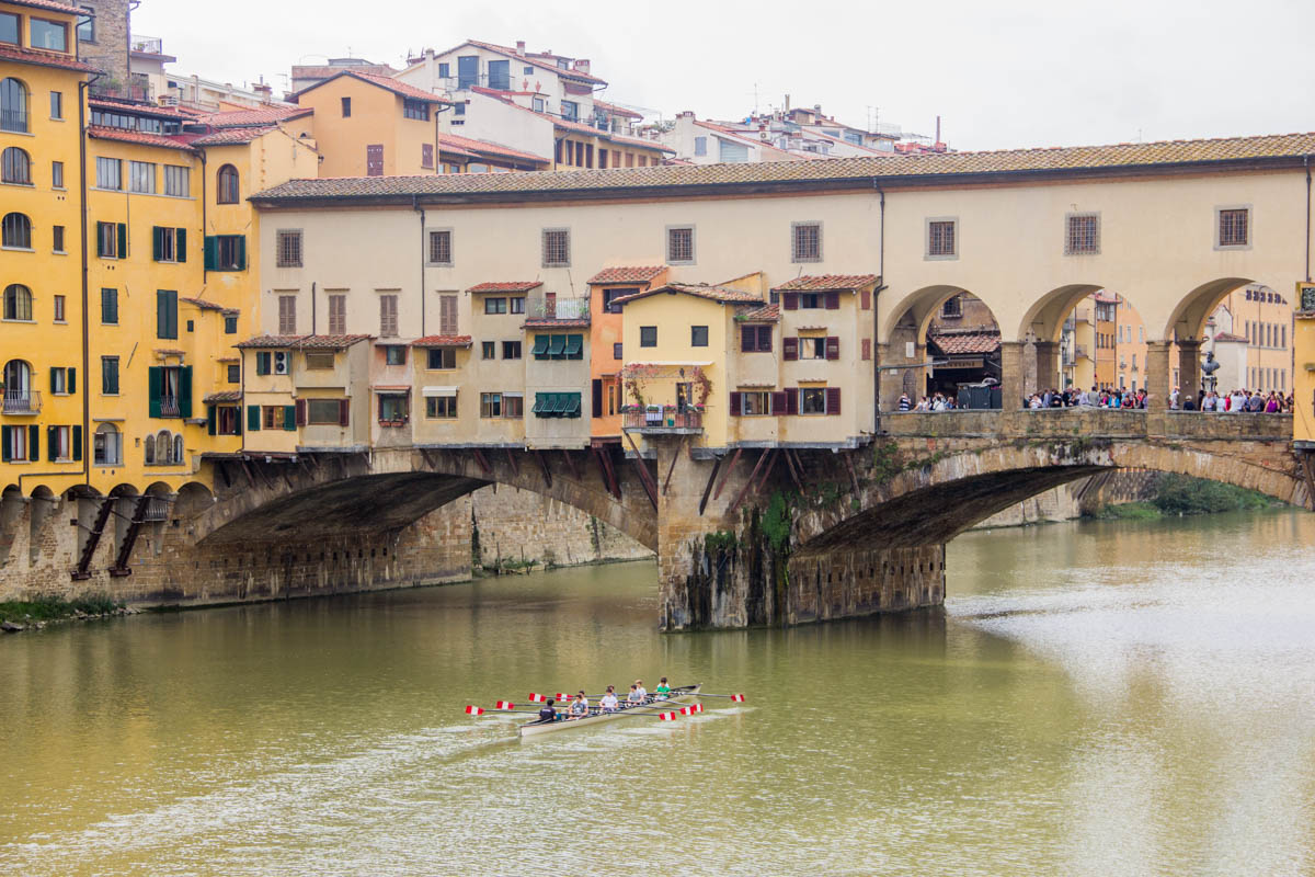 Yes! Ponte Vecchio, Florence's 'living' bridge